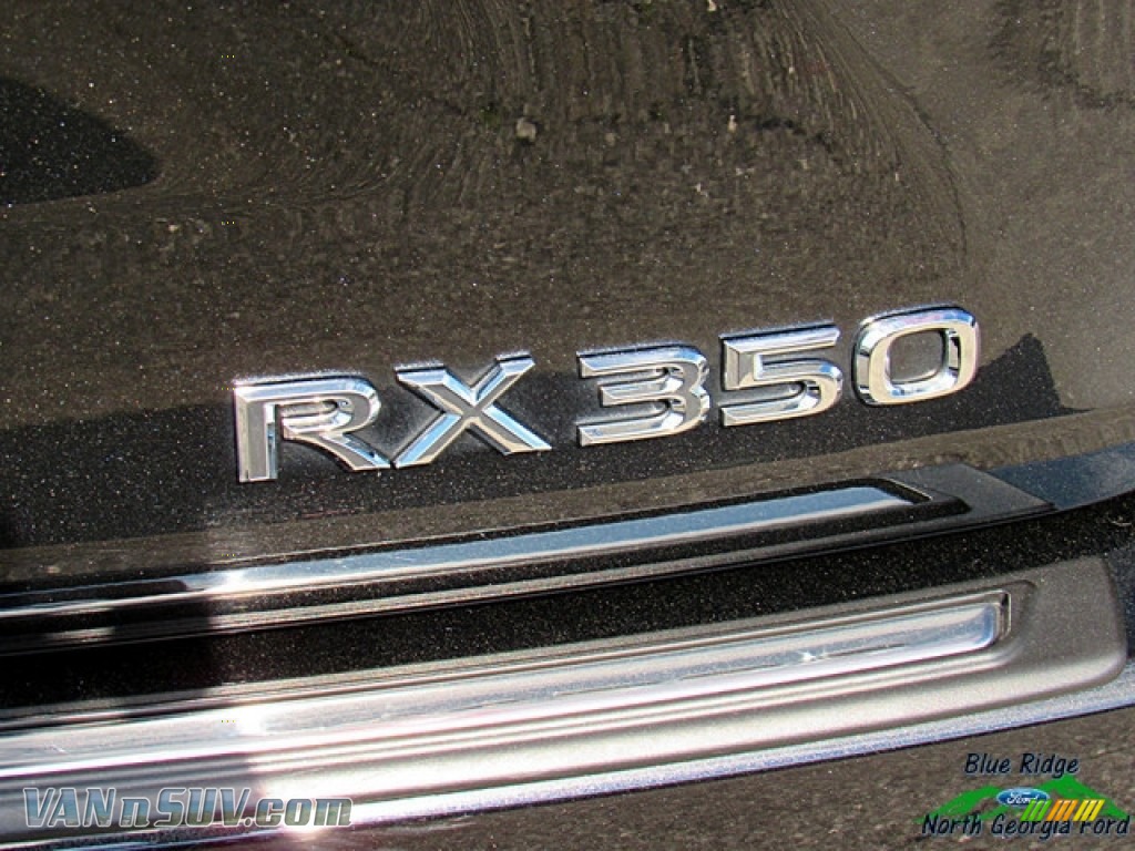 2017 RX 350 F Sport AWD - Obsidian / Rioja Red photo #38