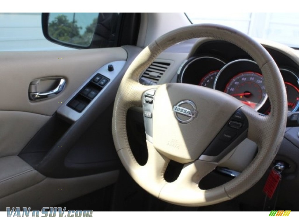2009 Murano SL - Glacier Pearl / Beige photo #27 2009 Murano SL - Glacier Pearl / Beige photo #27