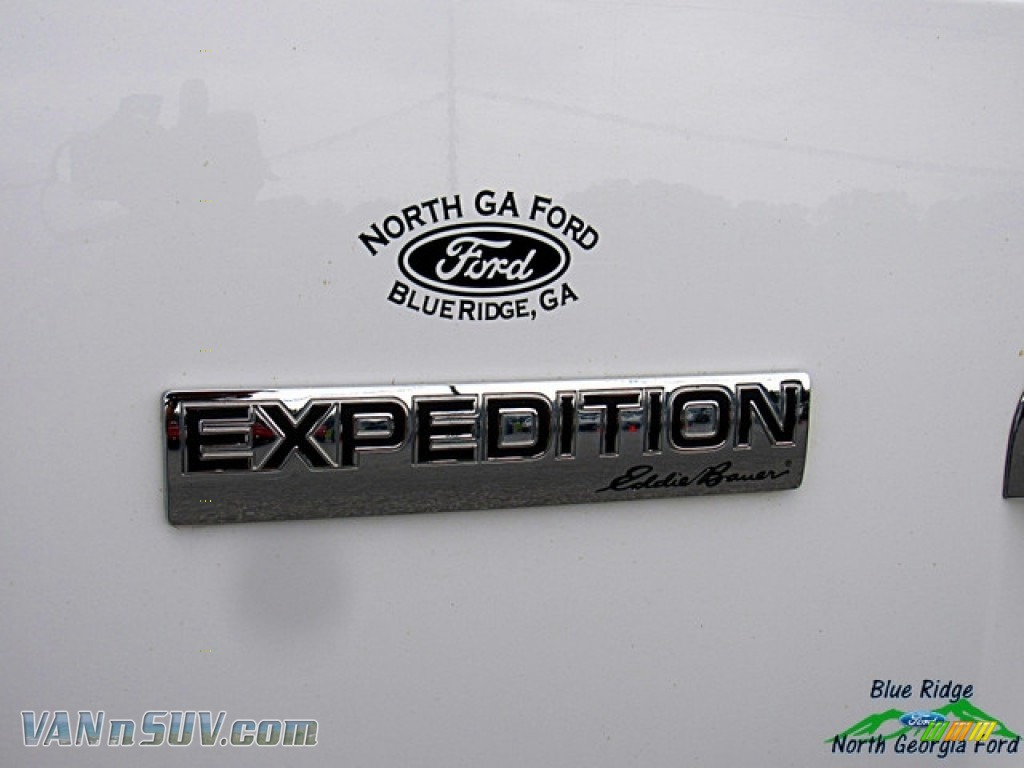 2007 Expedition Eddie Bauer 4x4 - Oxford White / Charcoal Black/Camel photo #33