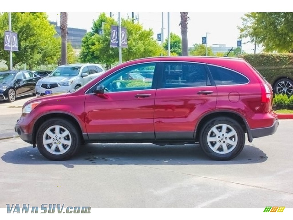 2008 CR-V EX 4WD - Tango Red Pearl / Ivory photo #4