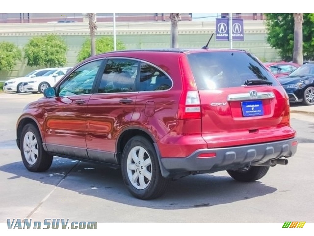 2008 CR-V EX 4WD - Tango Red Pearl / Ivory photo #5