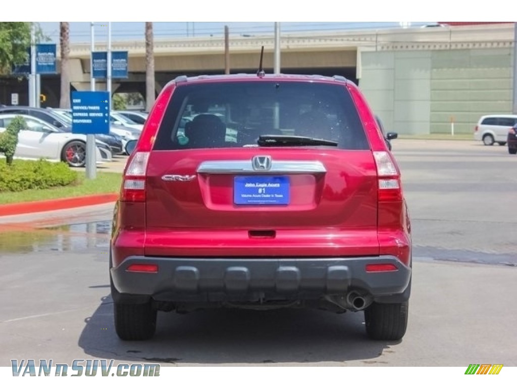 2008 CR-V EX 4WD - Tango Red Pearl / Ivory photo #6