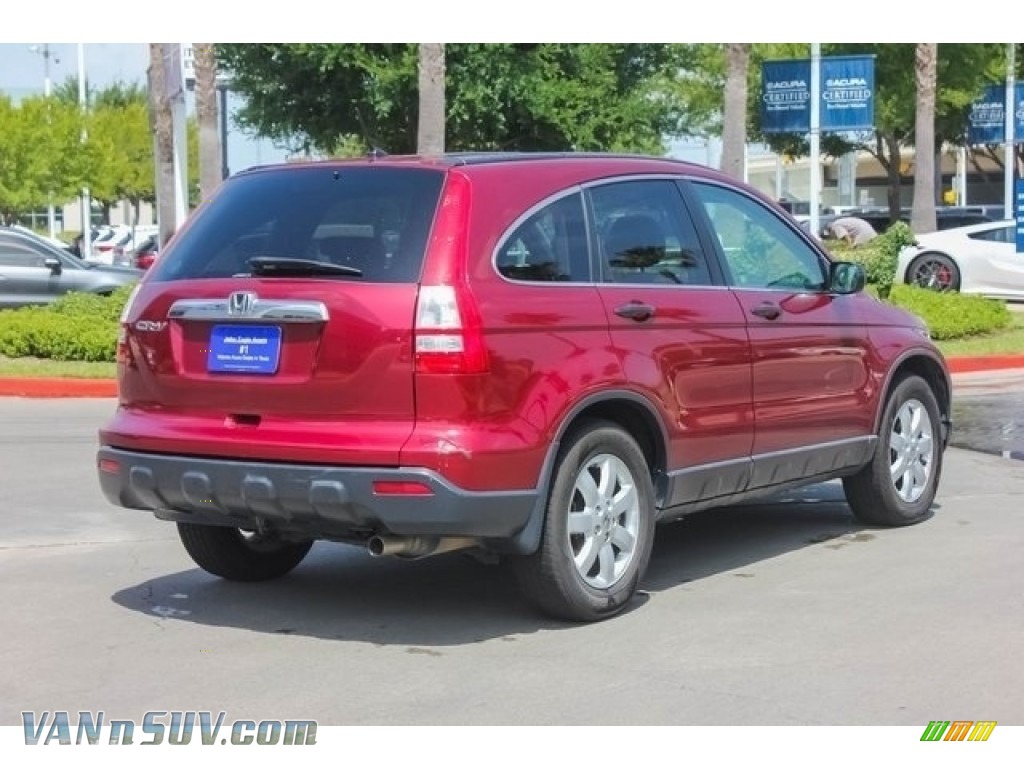 2008 CR-V EX 4WD - Tango Red Pearl / Ivory photo #7