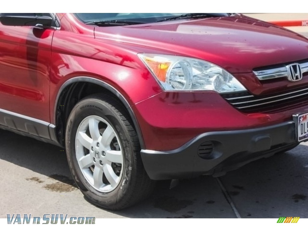 2008 CR-V EX 4WD - Tango Red Pearl / Ivory photo #10