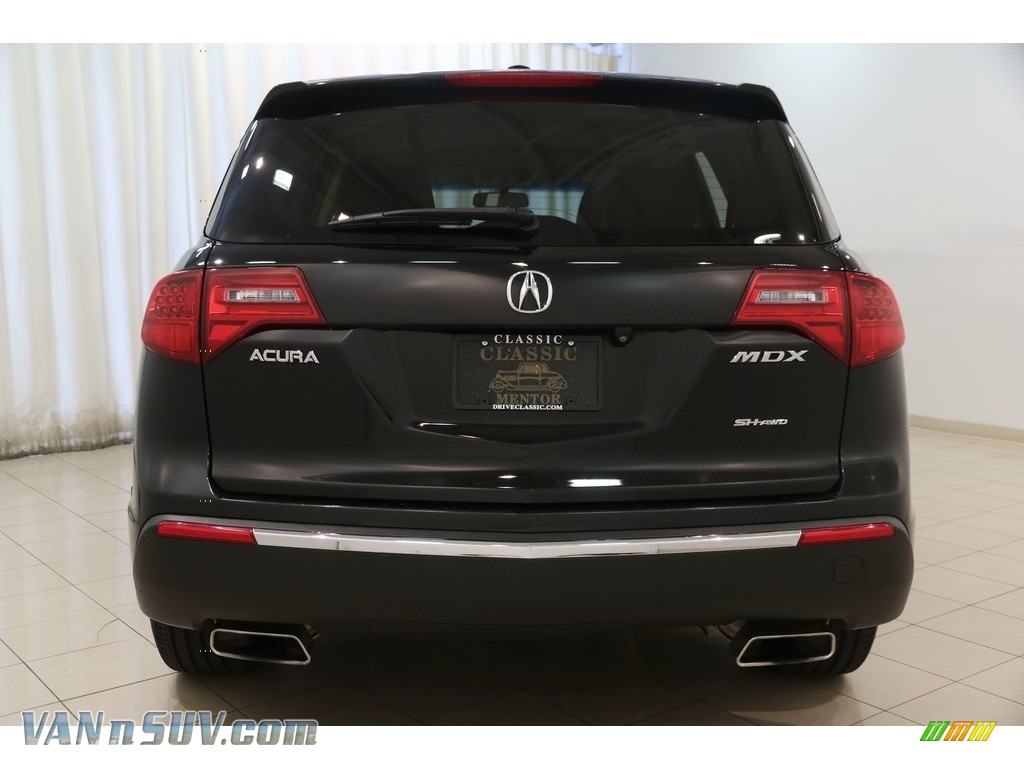 2012 MDX SH-AWD Technology - Crystal Black Pearl / Parchment photo #36