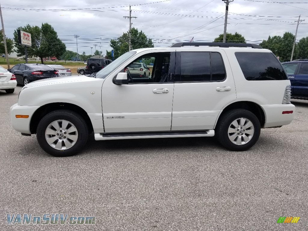 2008 Mountaineer AWD - White Suede / Charcoal Black photo #1