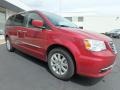 Chrysler Town & Country Touring Deep Cherry Red Crystal Pearl photo #4