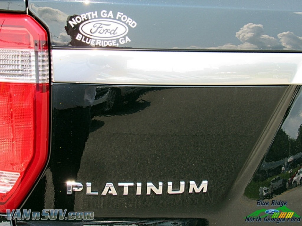 2018 Explorer Platinum 4WD - Shadow Black / Ebony Black photo #36