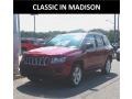 Jeep Compass Latitude Deep Cherry Red Crystal Pearl photo #1