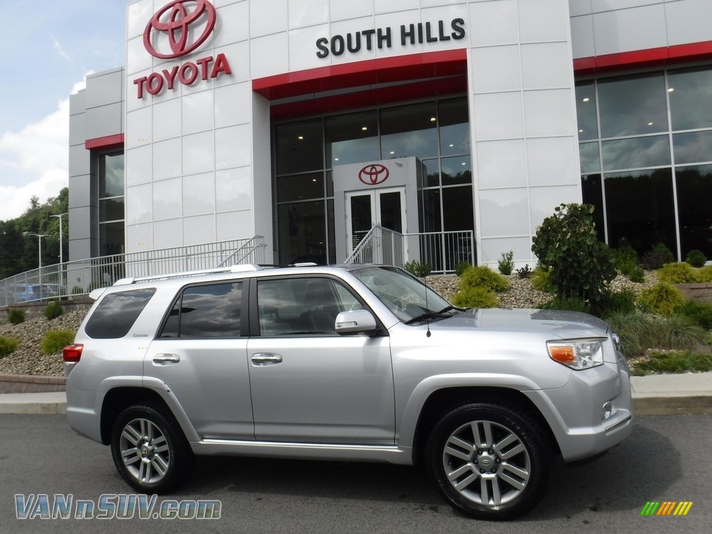 2011 4Runner Limited 4x4 - Classic Silver Metallic / Black Leather photo #2
