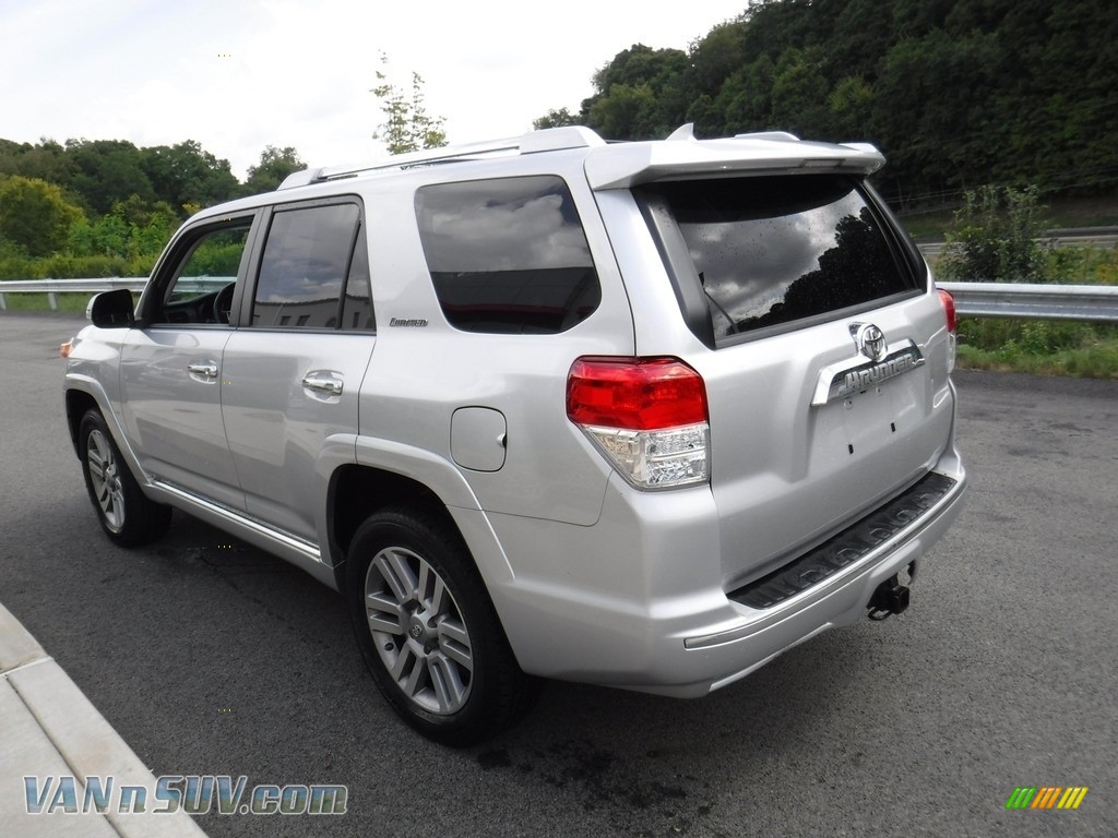 2011 4Runner Limited 4x4 - Classic Silver Metallic / Black Leather photo #9