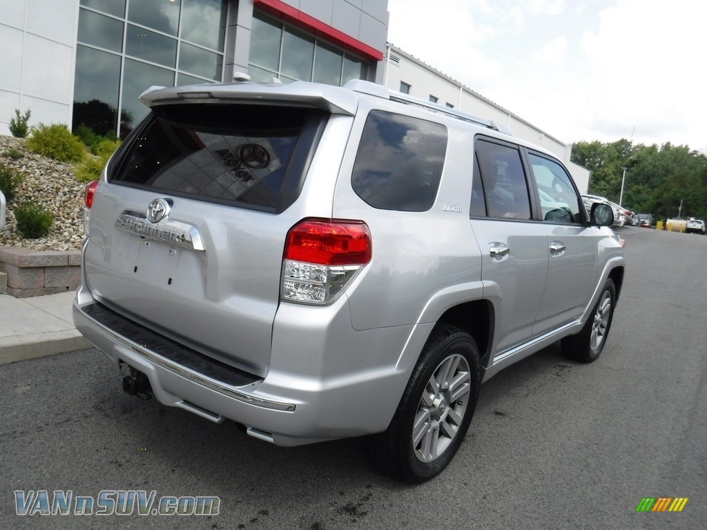 2011 4Runner Limited 4x4 - Classic Silver Metallic / Black Leather photo #11