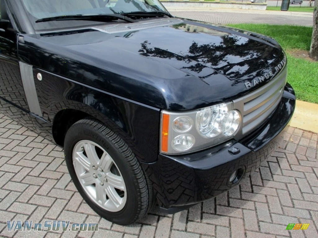 2008 Range Rover V8 HSE - Buckingham Blue Metallic / Parchment photo #66