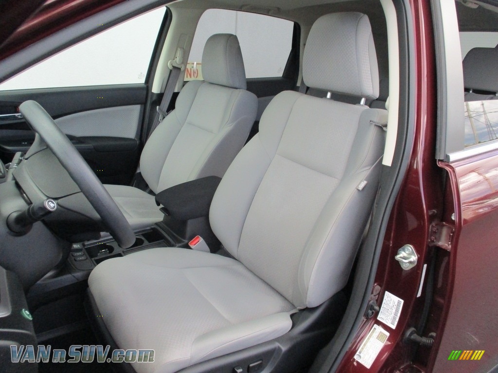 2015 CR-V EX - Basque Red Pearl II / Gray photo #10