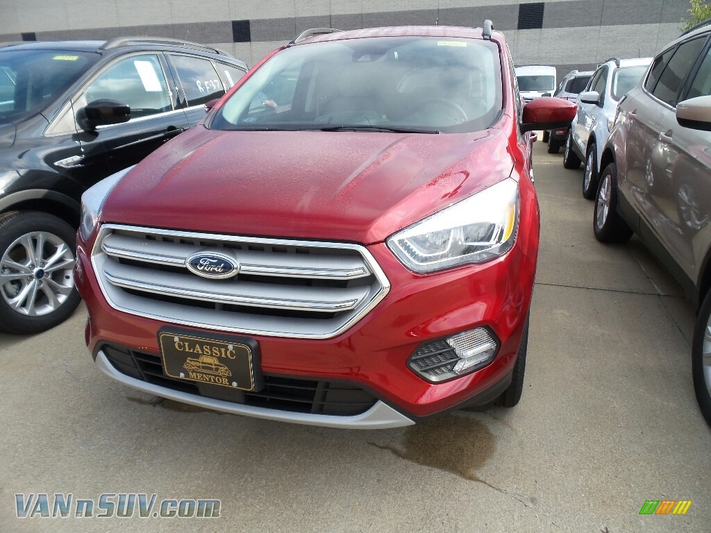 Ruby Red / Medium Light Stone Ford Escape SEL 4WD