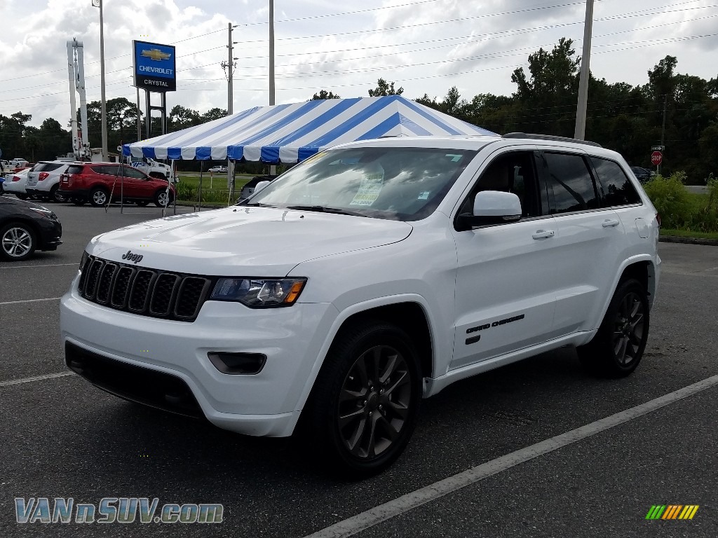 Bright White / Black/Light Frost Beige Jeep Grand Cherokee Limited 75th Annivesary Edition 4x4