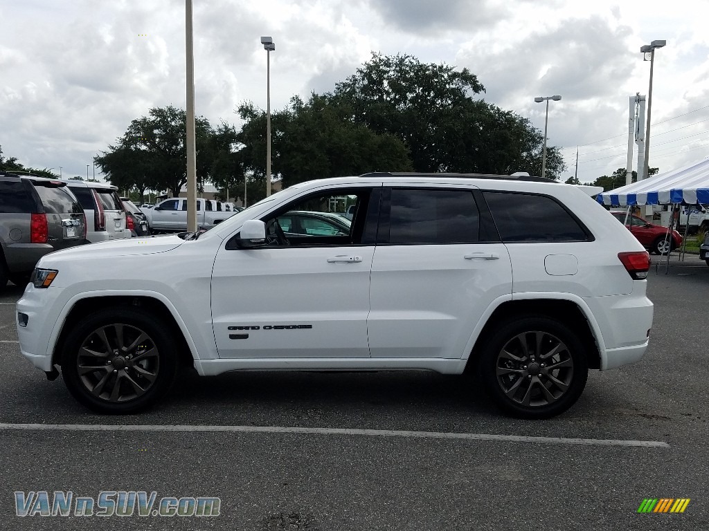 2017 Grand Cherokee Limited 75th Annivesary Edition 4x4 - Bright White / Black/Light Frost Beige photo #2