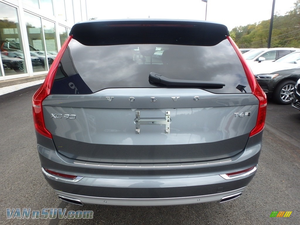 2019 XC90 T6 AWD Inscription - Osmium Grey Metallic / Maroon photo #3