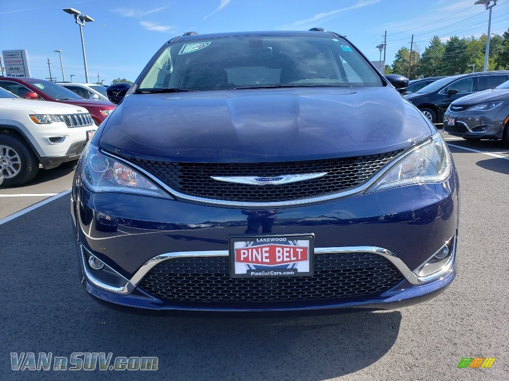 2019 Pacifica Touring L - Jazz Blue Pearl / Black/Alloy photo #2