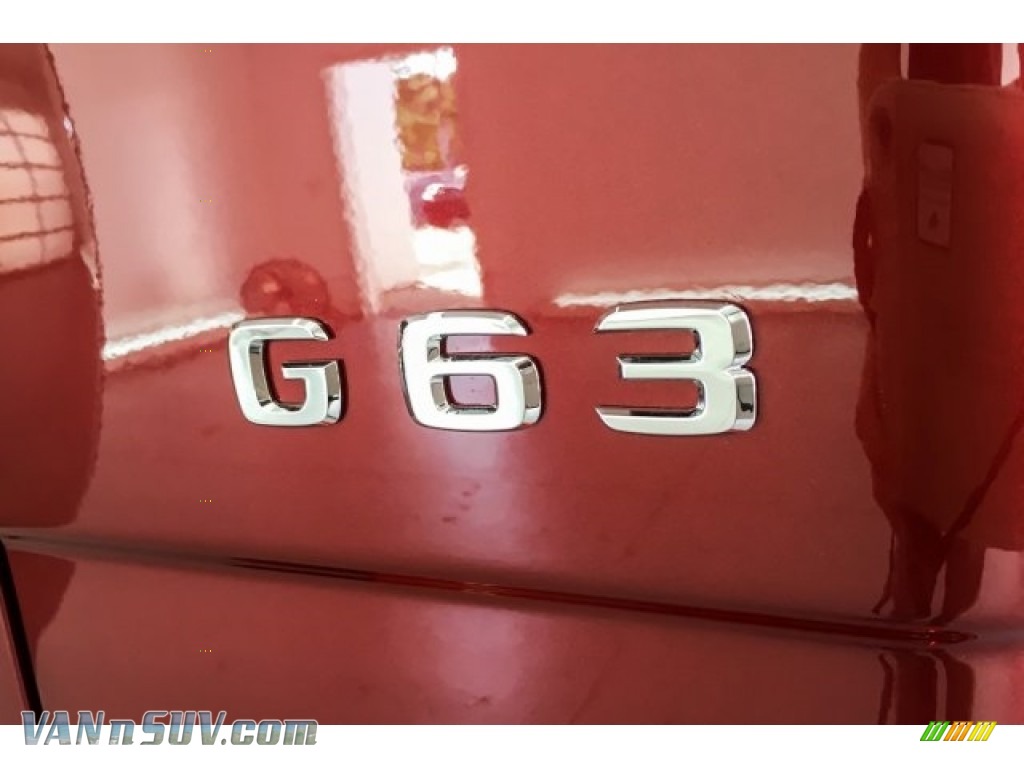 2018 G 63 AMG - Storm Red Metallic / designo Black photo #7