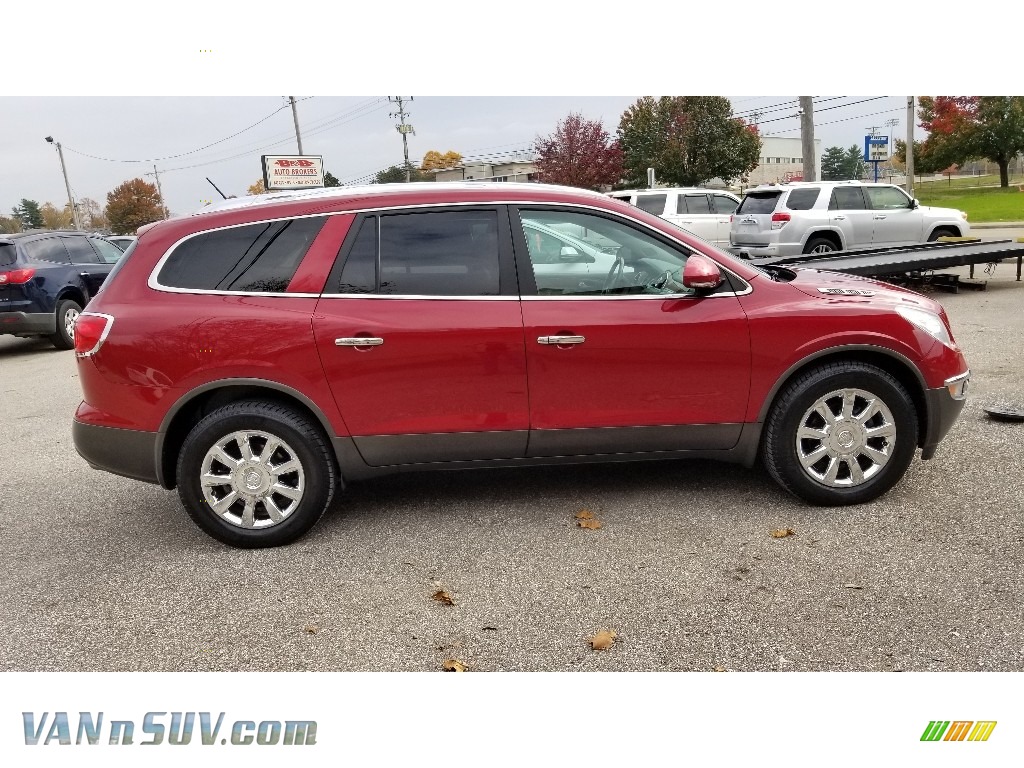 2012 Enclave AWD - Crystal Red Tintcoat / Titanium photo #4