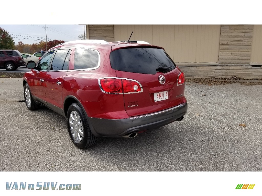 2012 Enclave AWD - Crystal Red Tintcoat / Titanium photo #6