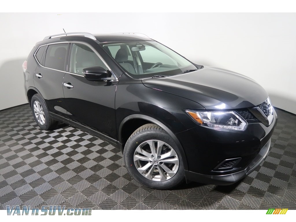 2016 Rogue SV AWD - Magnetic Black / Charcoal photo #5