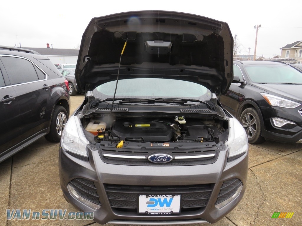 2014 Escape SE 1.6L EcoBoost 4WD - Sterling Gray / Charcoal Black photo #28