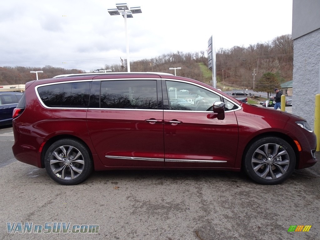 2019 Pacifica Limited - Velvet Red Pearl / Deep Mocha/Black photo #6