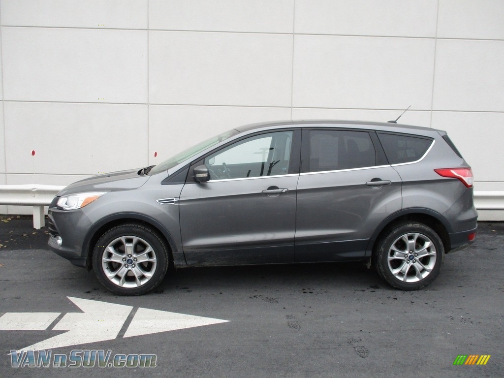 2013 Escape SEL 1.6L EcoBoost 4WD - Sterling Gray Metallic / Charcoal Black photo #2