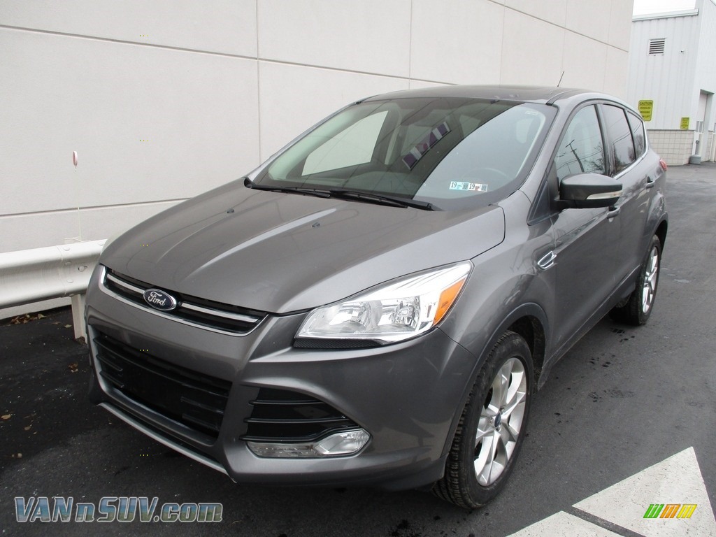 2013 Escape SEL 1.6L EcoBoost 4WD - Sterling Gray Metallic / Charcoal Black photo #9