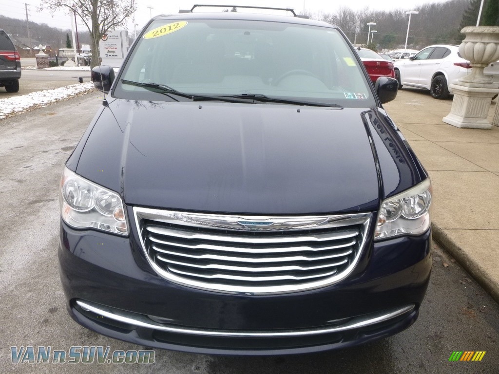 2012 Town & Country Touring - True Blue Pearl / Black/Light Graystone photo #4
