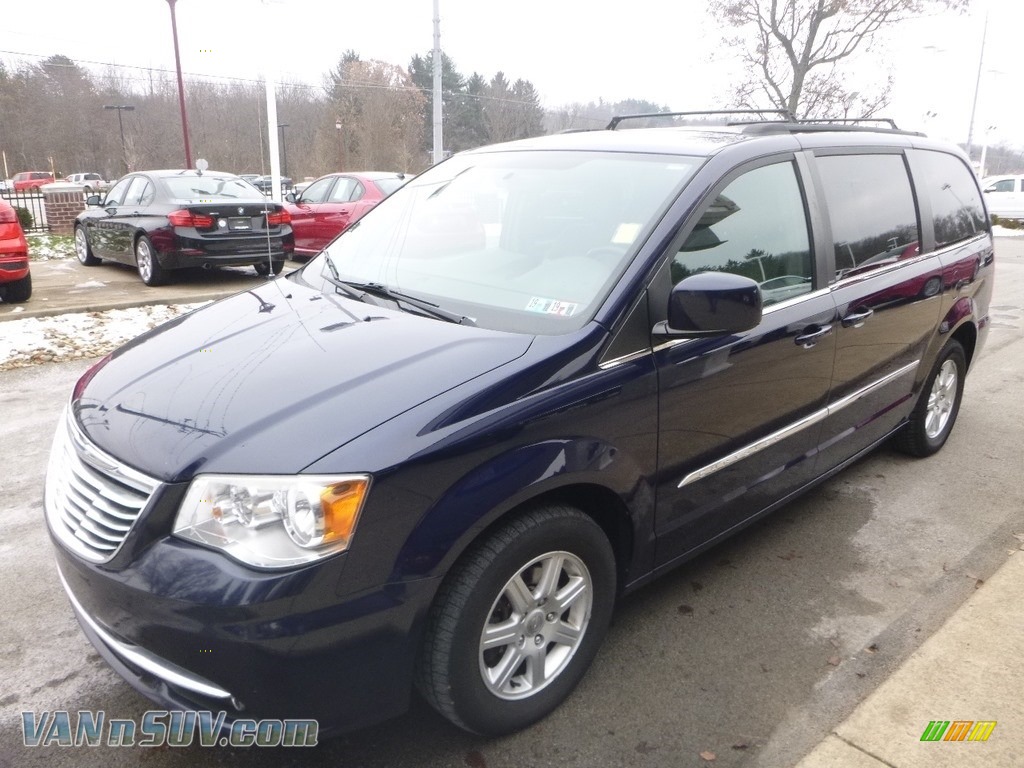2012 Town & Country Touring - True Blue Pearl / Black/Light Graystone photo #5