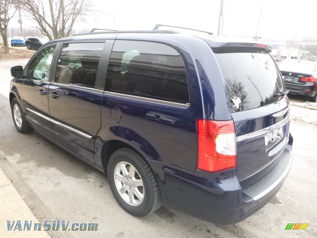2012 Town & Country Touring - True Blue Pearl / Black/Light Graystone photo #7