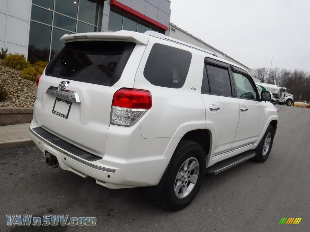 2012 4Runner Limited 4x4 - Blizzard White Pearl / Sand Beige Leather photo #10