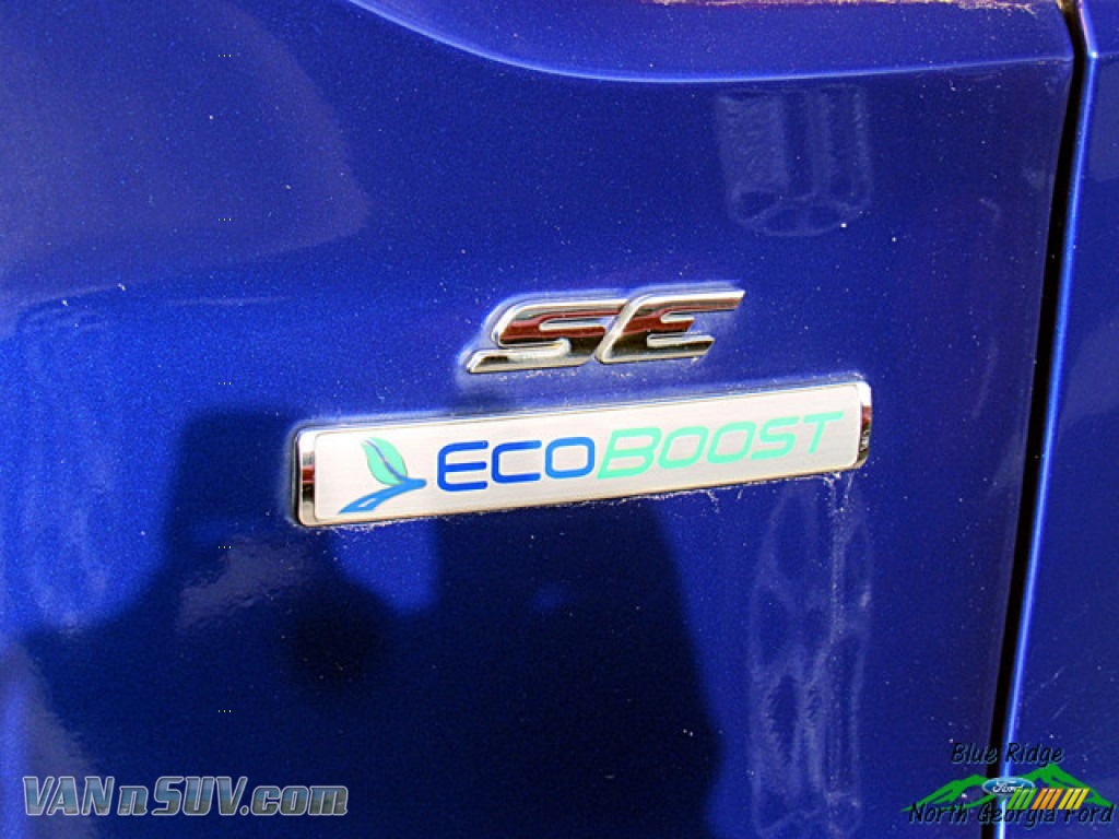 2013 Escape SE 1.6L EcoBoost - Deep Impact Blue Metallic / Charcoal Black photo #34