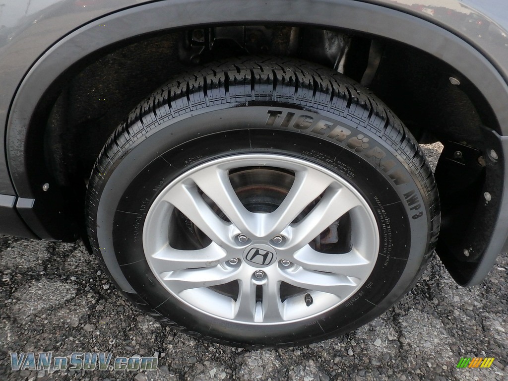 2011 CR-V EX-L 4WD - Polished Metal Metallic / Black photo #13