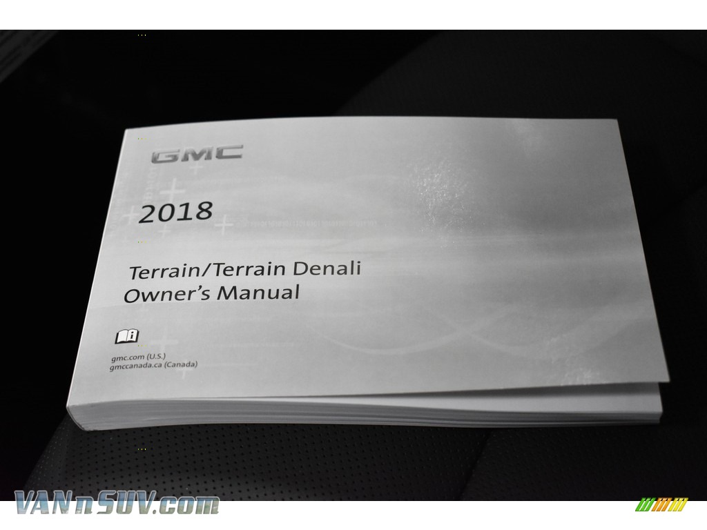 2018 Terrain Denali AWD - Ebony Twilight Metallic / ­Jet Black photo #17