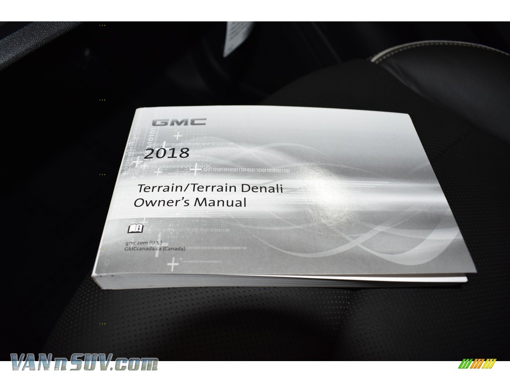 2018 Terrain Denali AWD - Blue Steel Metallic / ­Jet Black photo #17