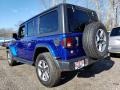 Jeep Wrangler Unlimited Sahara 4x4 Ocean Blue Metallic photo #4