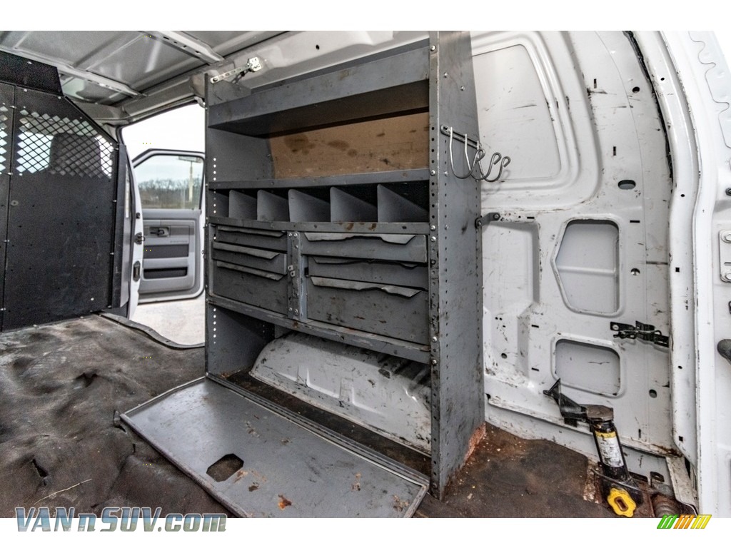 2012 E Series Van E150 Cargo - Oxford White / Medium Flint photo #22