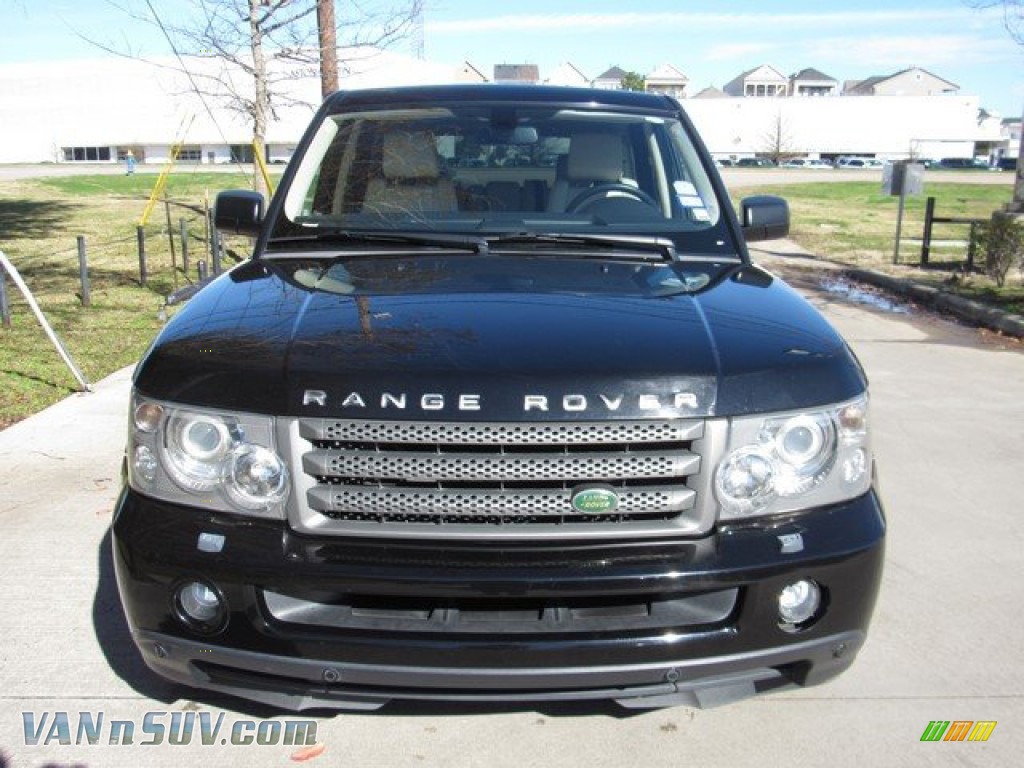 2007 Range Rover Sport HSE - Java Black Pearl / Alpaca Beige photo #11