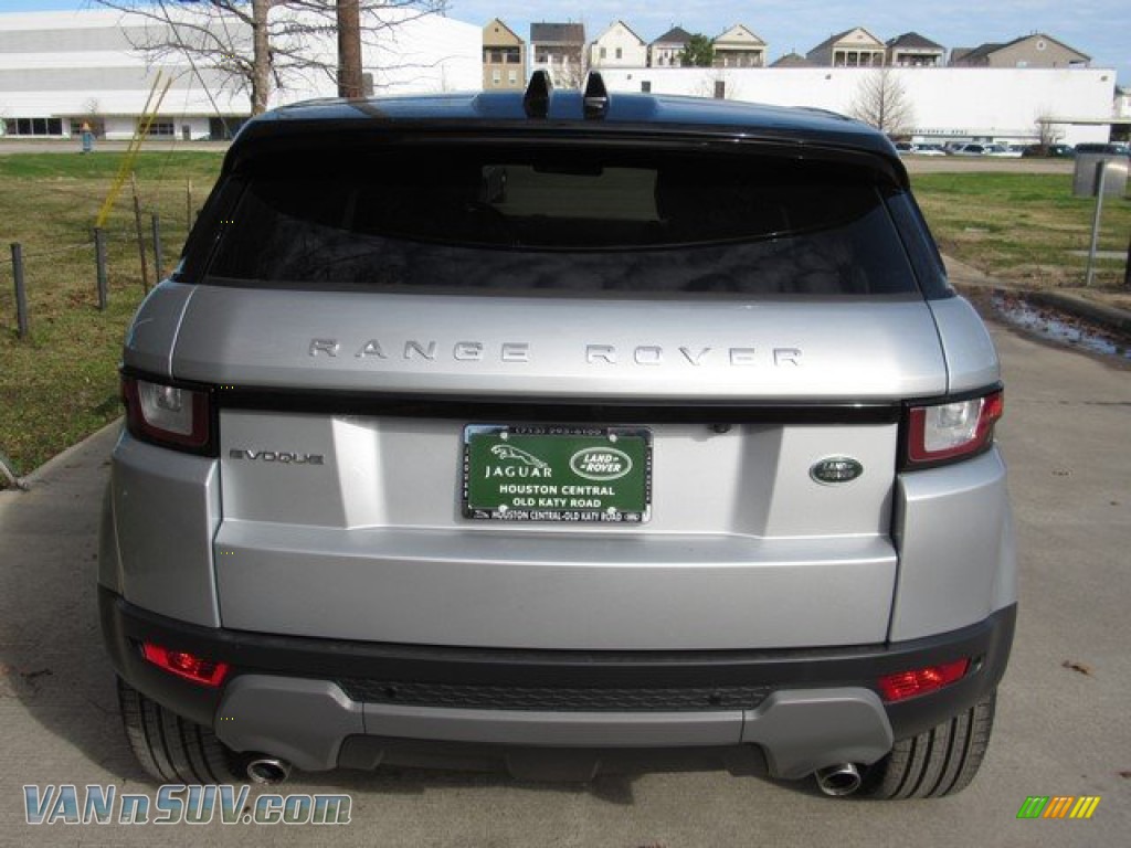 2019 Range Rover Evoque SE - Indus Silver Metallic / Ebony photo #8