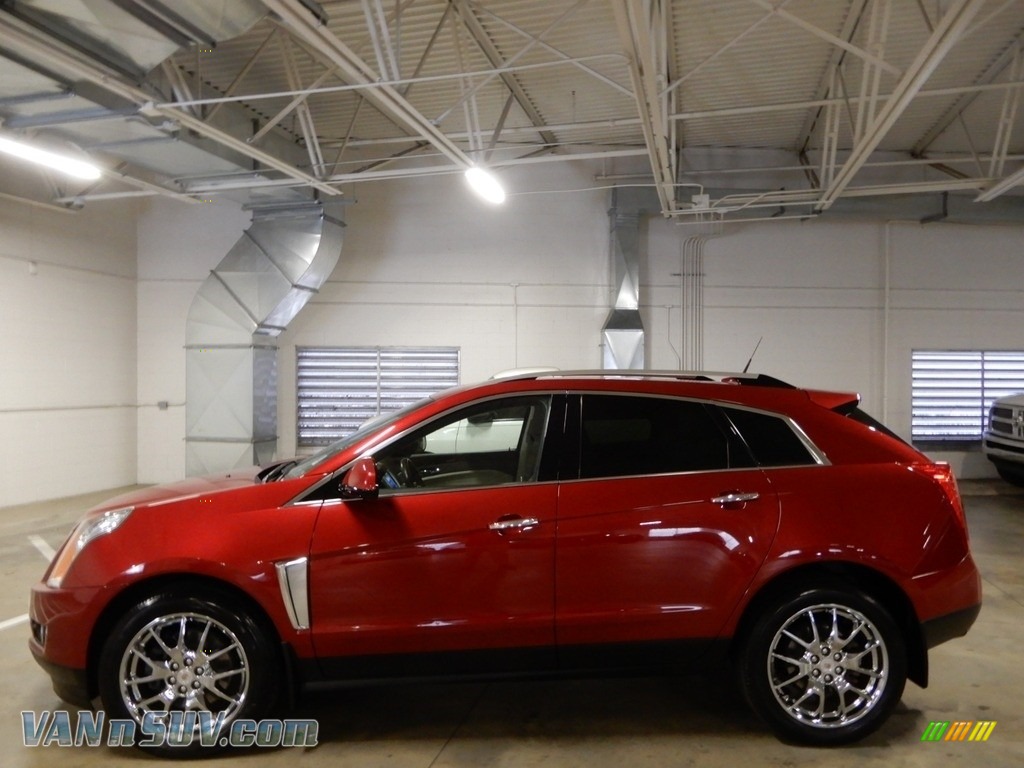 2013 SRX Performance AWD - Crystal Red Tintcoat / Shale/Brownstone photo #2