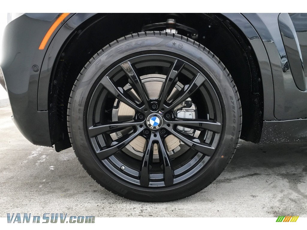 2019 X6 sDrive35i - Black Sapphire Metallic / Black photo #9