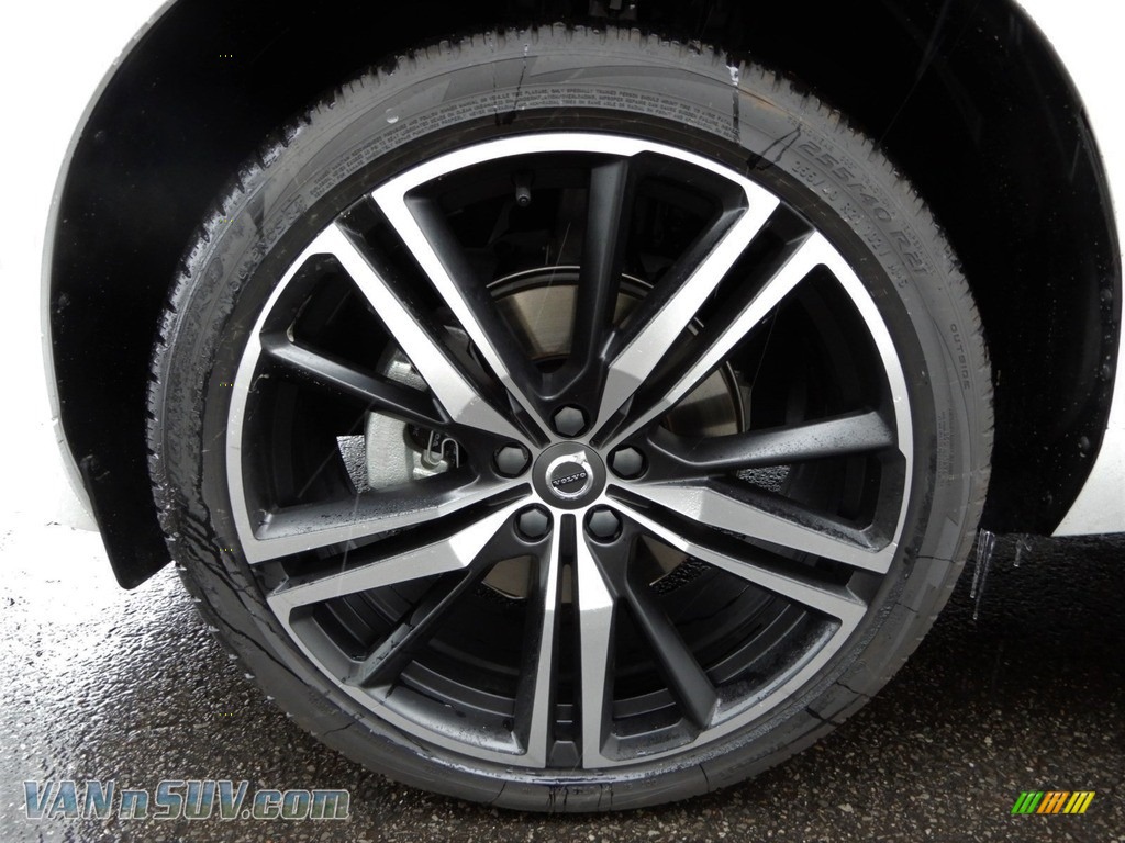 2019 XC60 T5 AWD R-Design - Crystal White Metallic / Charcoal photo #6