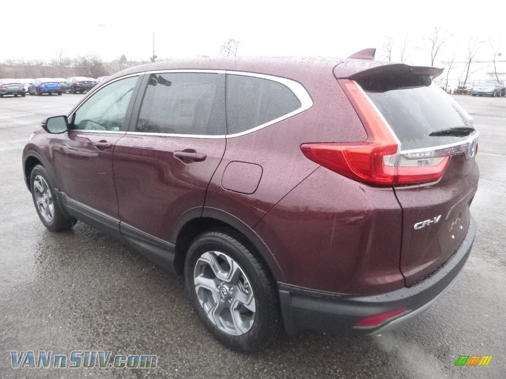 2019 CR-V EX-L AWD - Basque Red Pearl II / Gray photo #2
