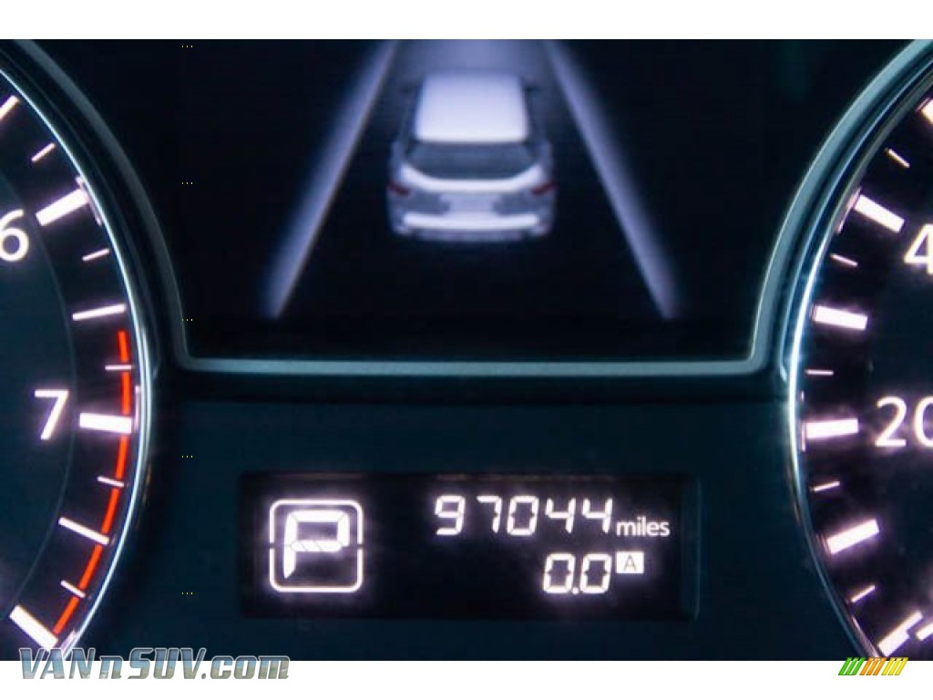 2014 Pathfinder Platinum AWD - Super Black / Charcoal photo #6