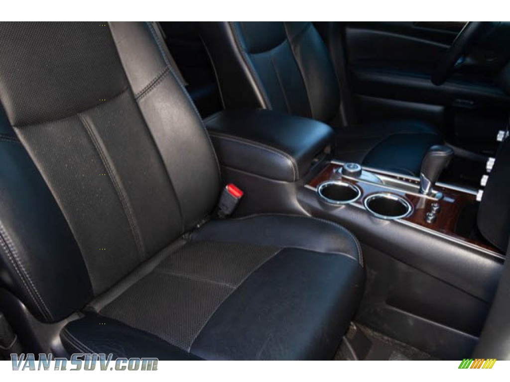 2014 Pathfinder Platinum AWD - Super Black / Charcoal photo #24