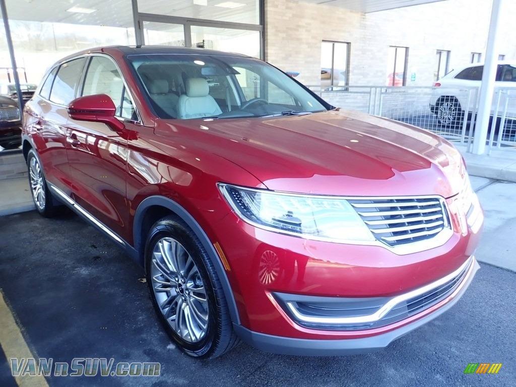2018 MKX Reserve AWD - Ruby Red Metallic / Cappuccino photo #4